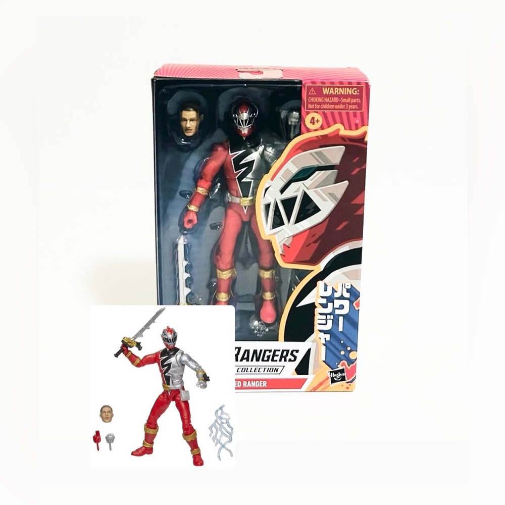 Power Rangers Lightning Collection Dino Fury Red Ranger Action Figure